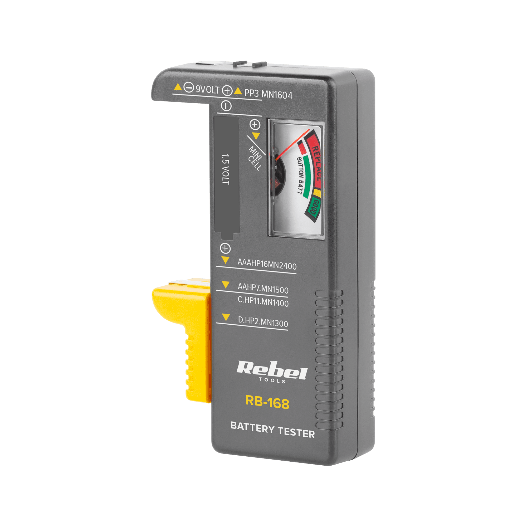 Tester baterii REBEL RB-168