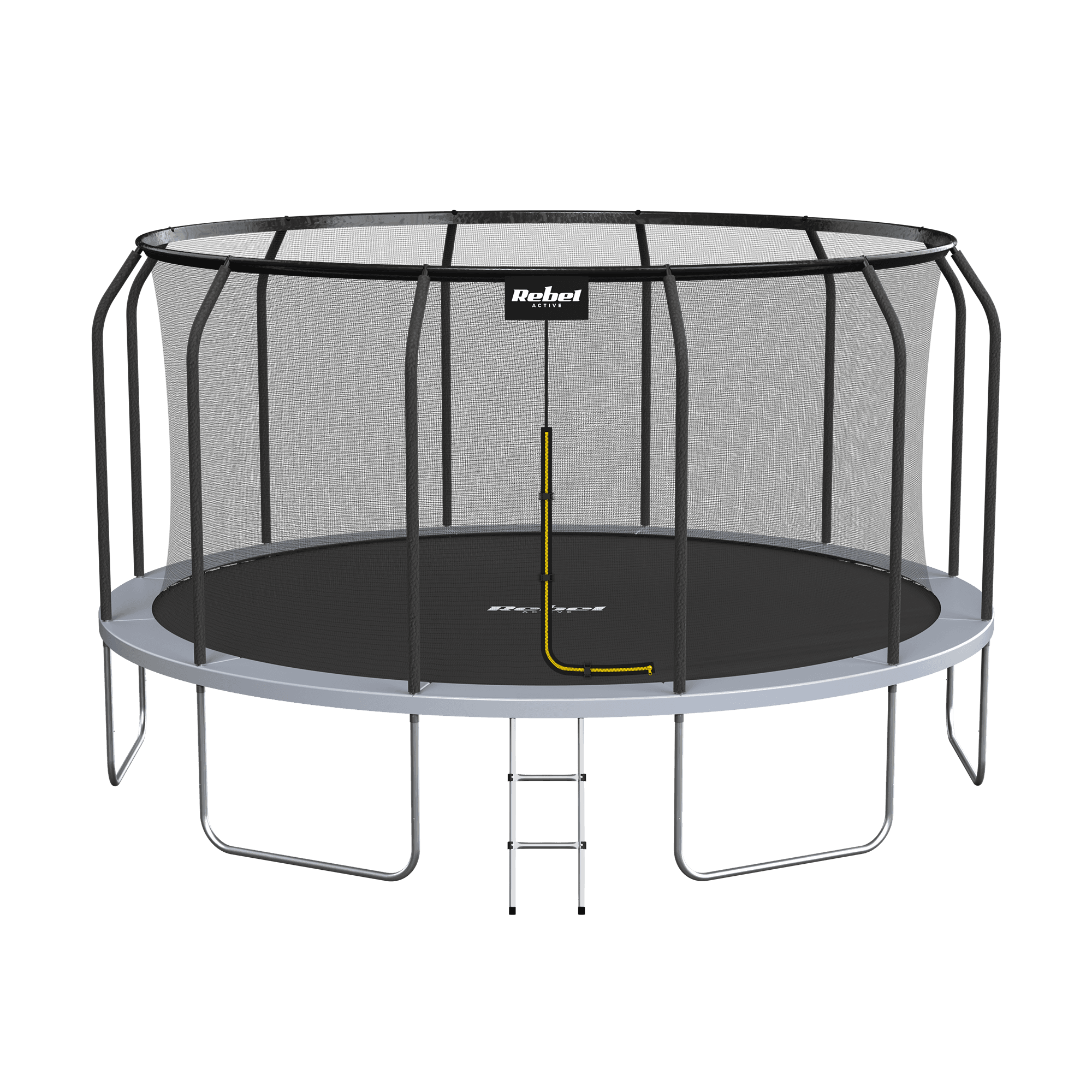 Relbelio Trampolinas Active PRO 14ft / 427 cm, grotelės, kopėčios
