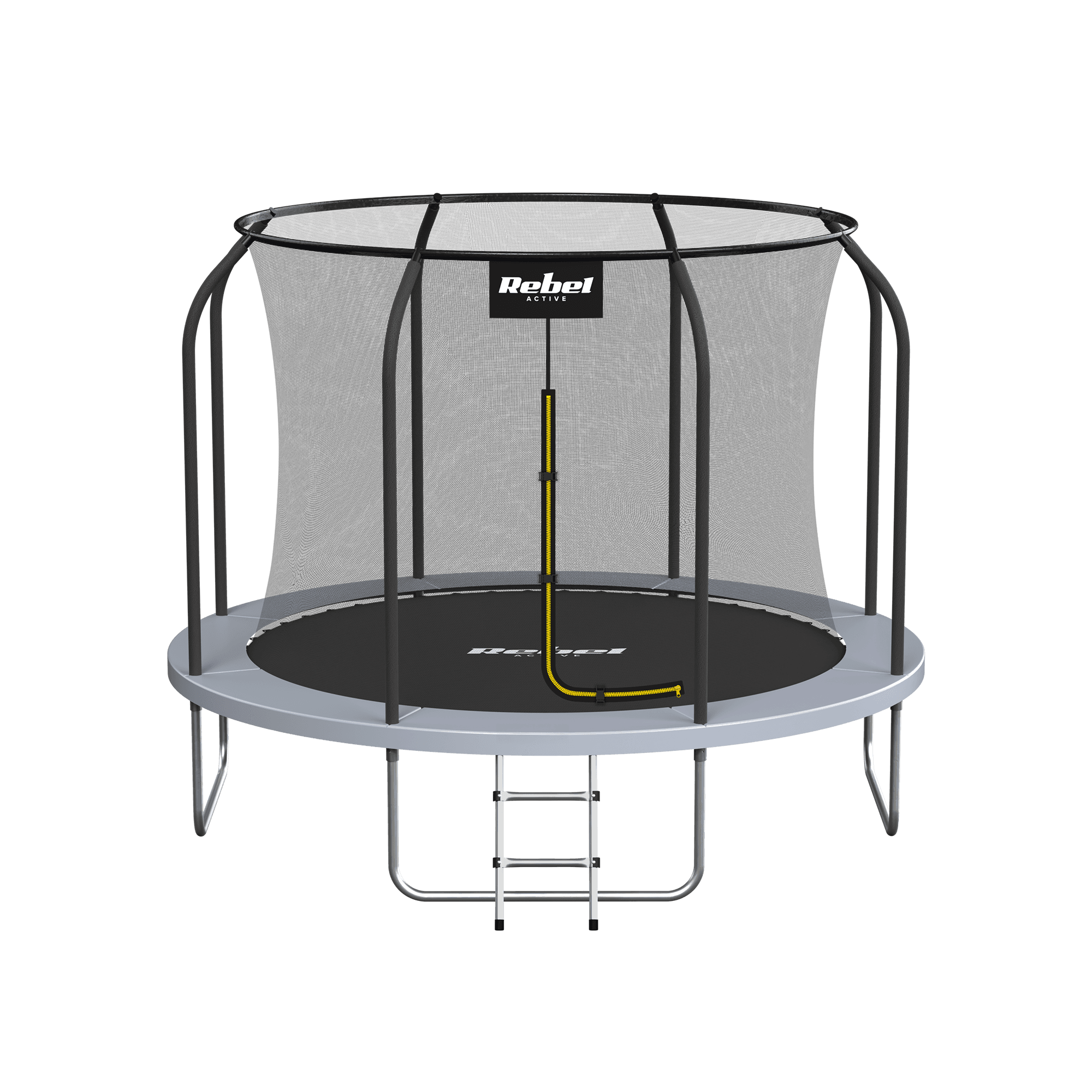 Relbelis Trampolinas Aktyvus PRO 8ft / 244 cm, tinklas, kopėčios