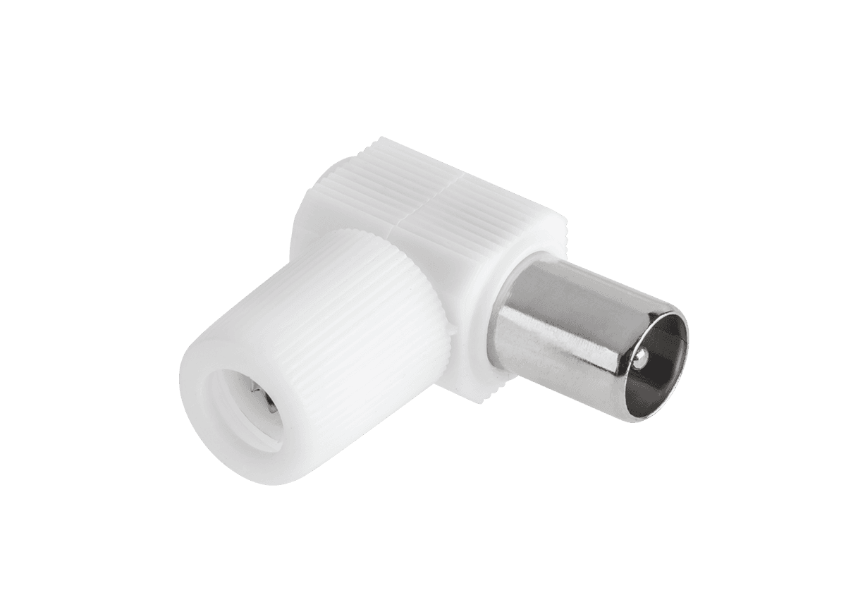 Televizijos HQ kampinis antenos kištukas