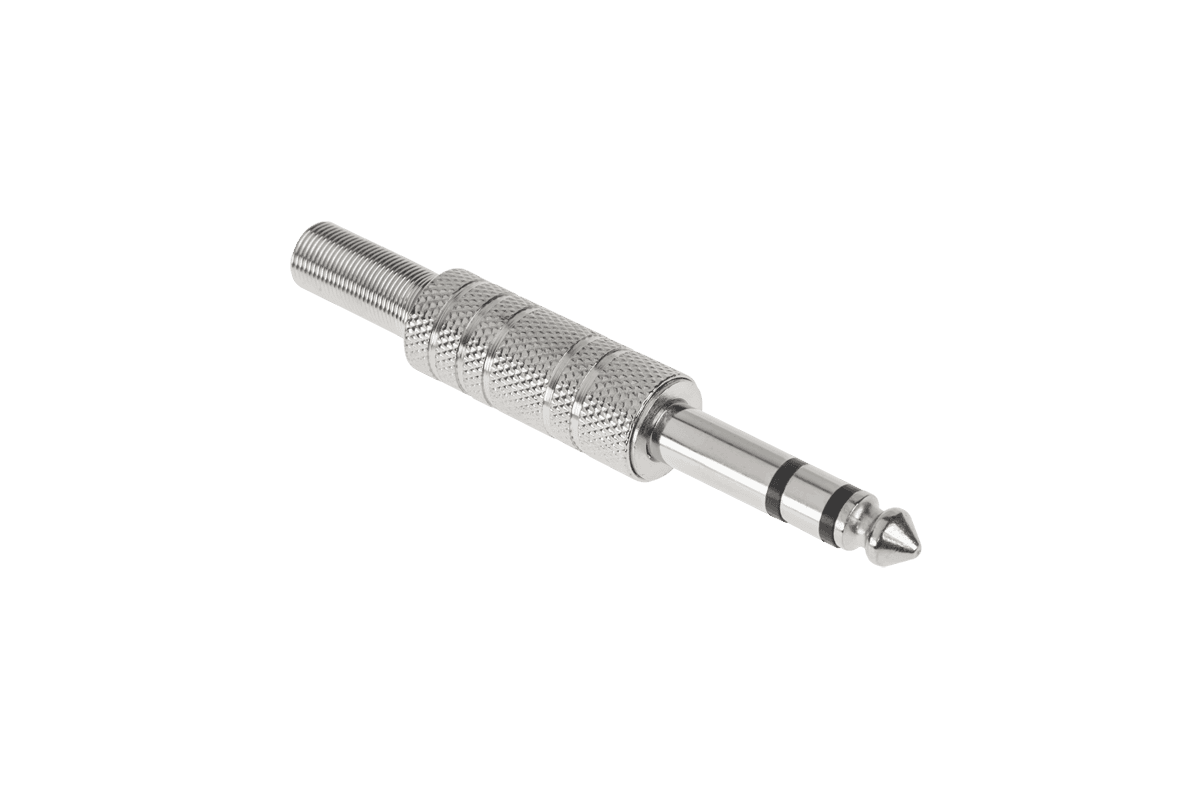 Jack 6.3 stereo metalo graviravimo kabelis