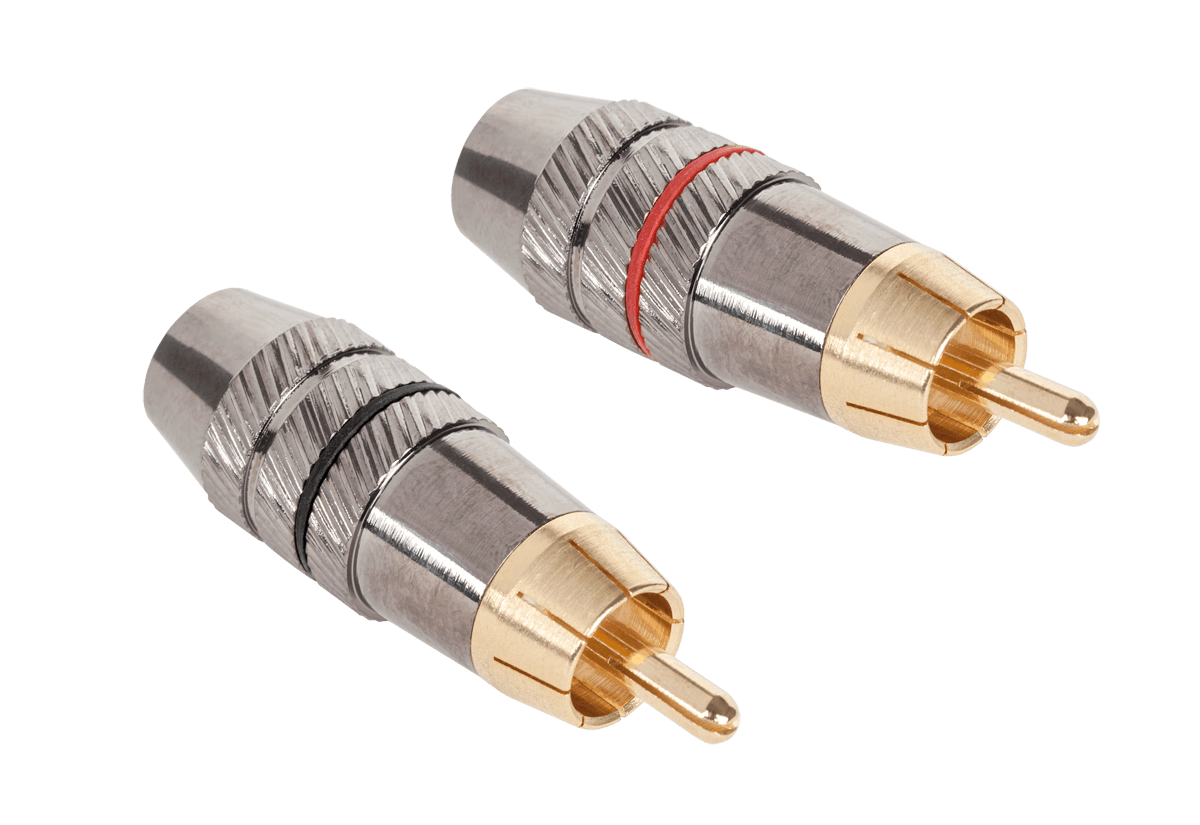 RCA metalo kištukas HD- 291