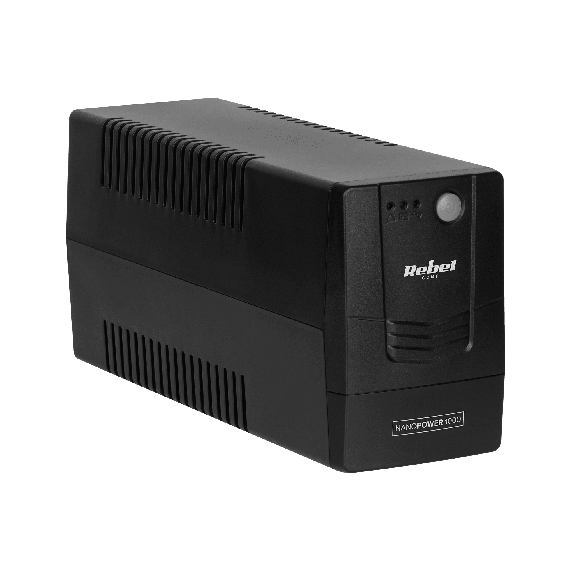 Avarinis kompiuterio maitinimo šaltinis UPS REBEL modelis Nanopewer 1000 (off, 1000VA / 600W, 230 V, 50Hz)