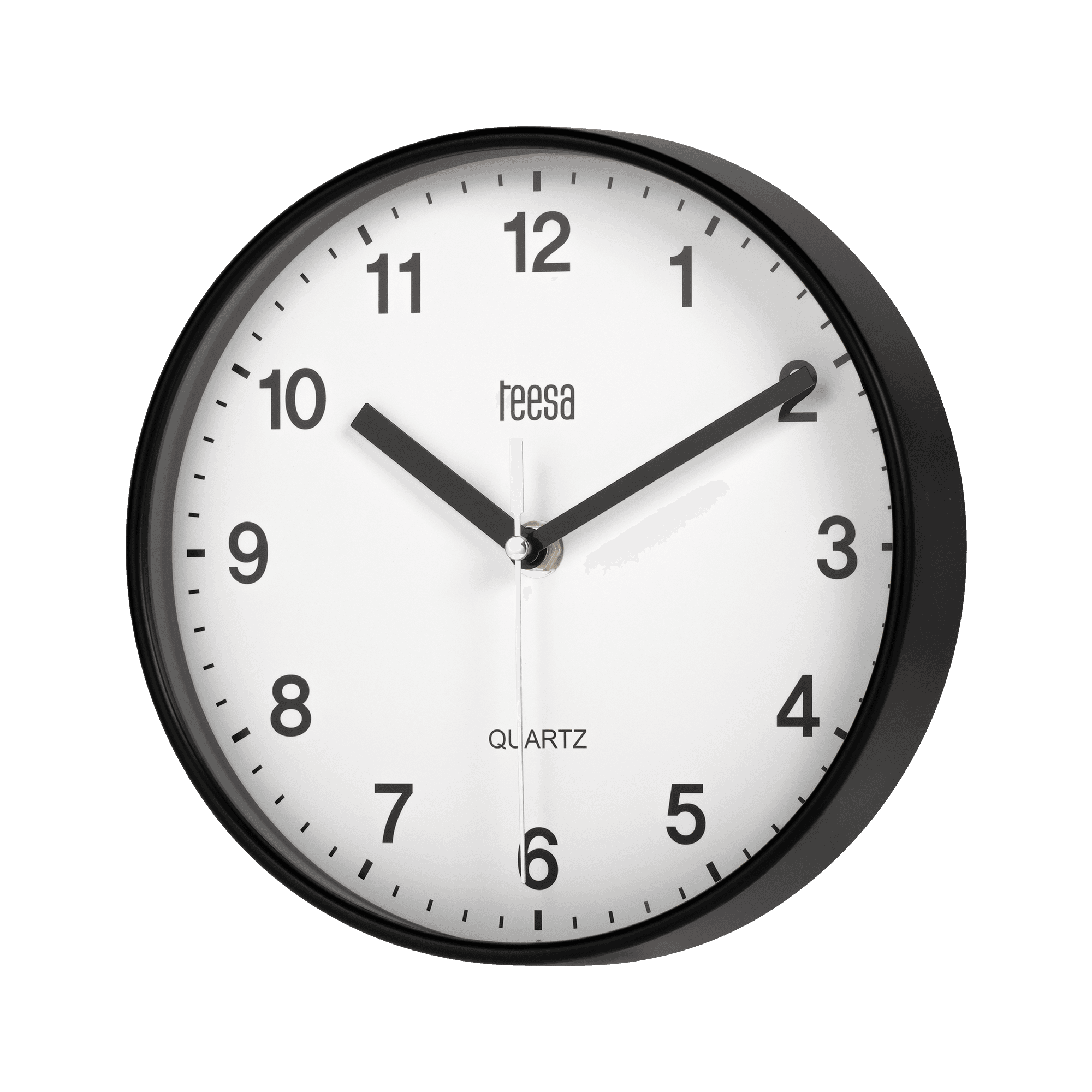Sieninis laikrodis 20 cm juoda