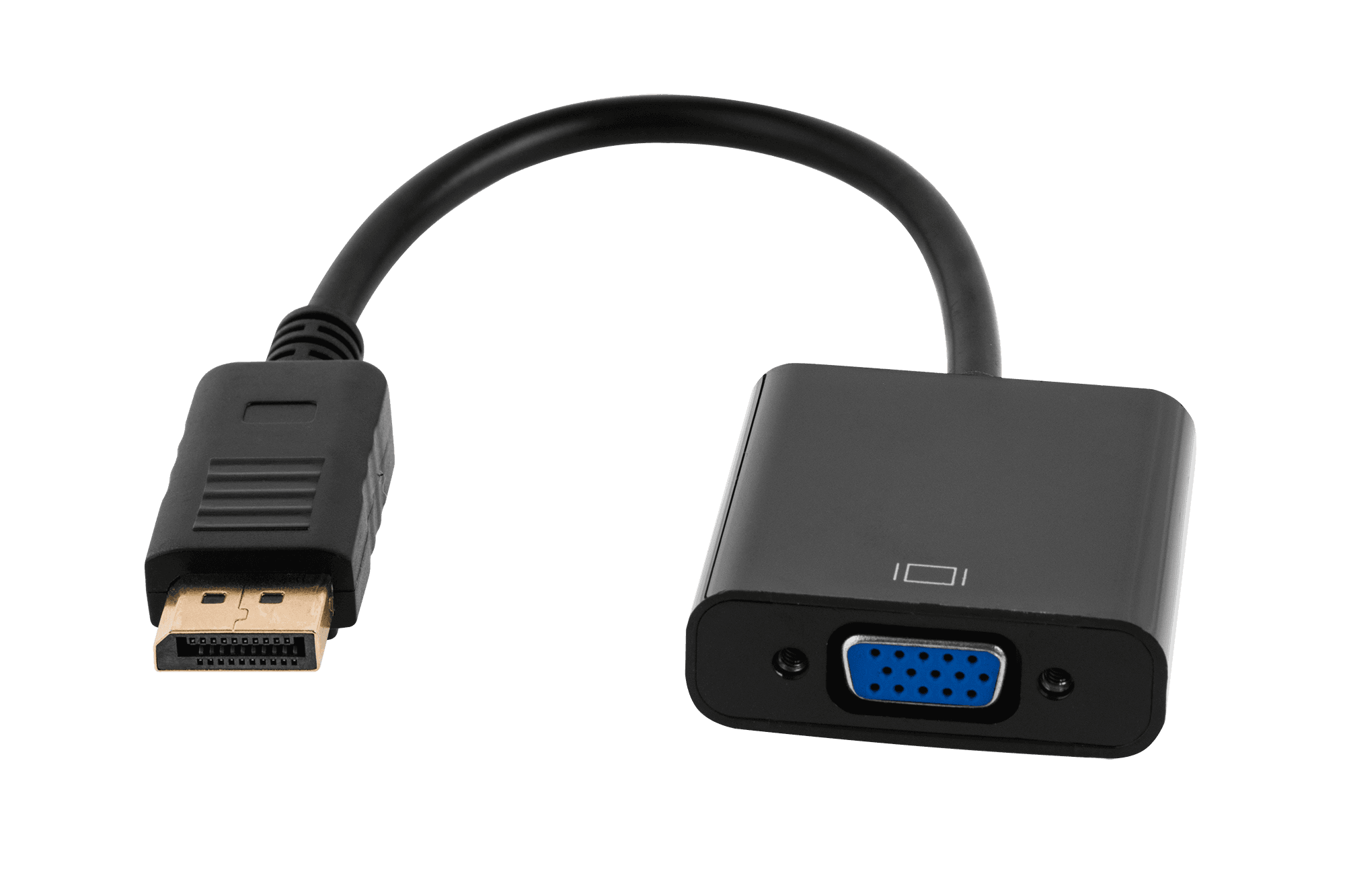 Złącze adapter wtyk DISPLAYPORT - gniazdo VGA