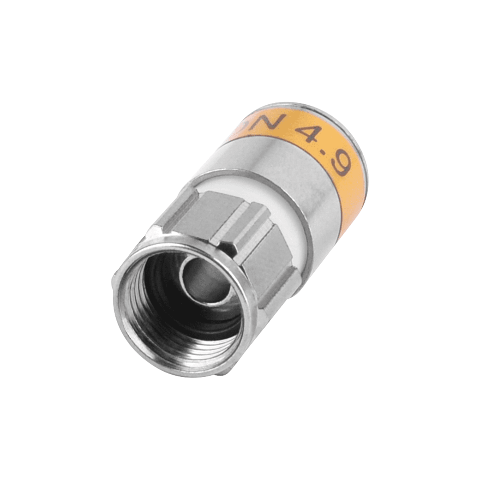 Suspaudimo jungtis F-6 -TD 4.9 TRUMPA TD 1.02 trumpas Cabelcon