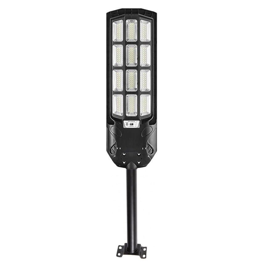 Gatvės šviestuvas su saulės baterija 400W 6500K ir laikikliu