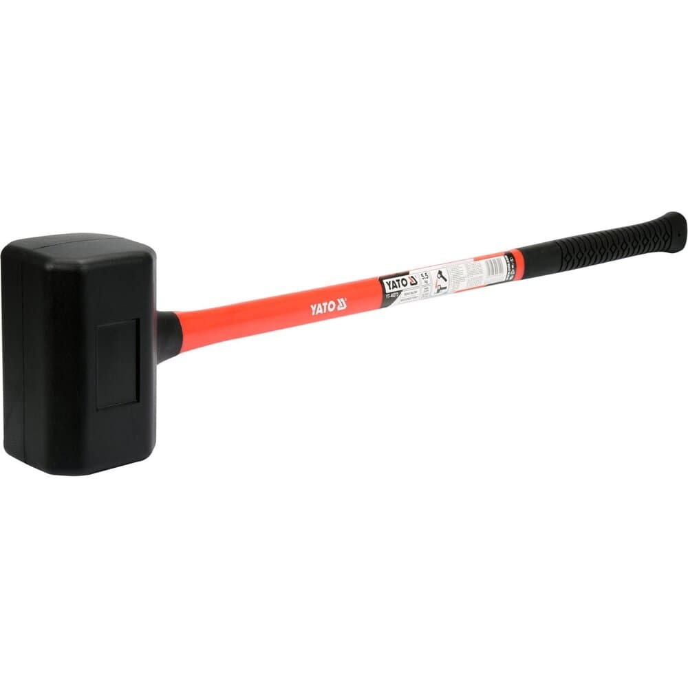 Plaktukas guminis ratų nukalimui su stiklo pluošto kotu