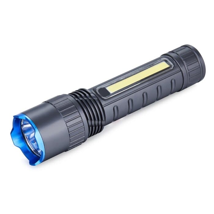 Prožektorius darbui COB+SMD raudona (3.5W)(įkraunamas)